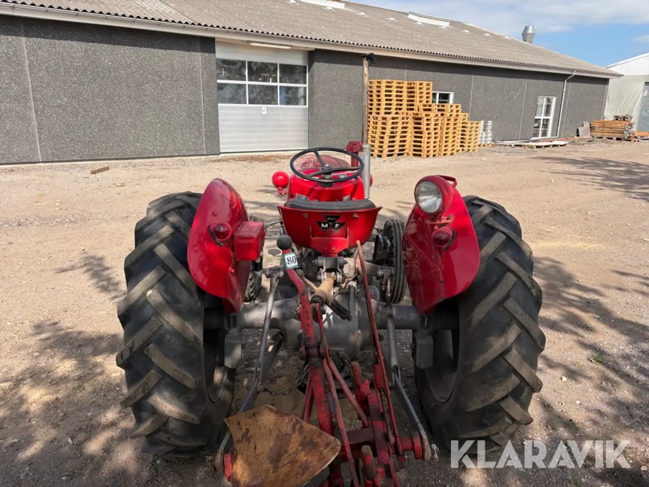Billede 4 - Veterantraktor Massey Ferguson 35