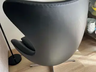Fritz Hansen ægget 2012 i original læder 