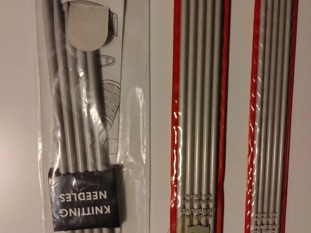 Billede 1 - strømpepinde stål 3.5 mm/ 4.5mm/ 5mm