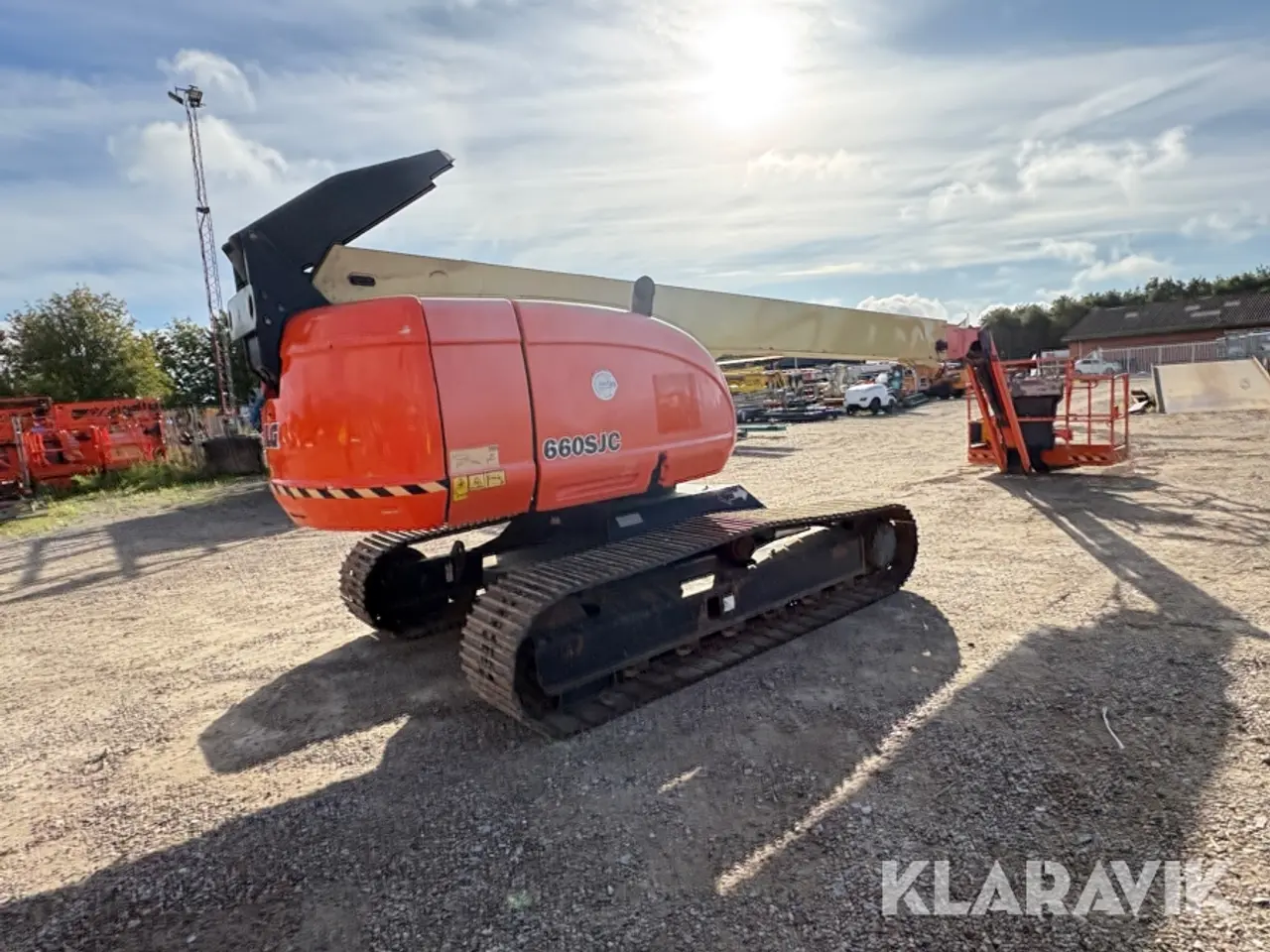 Billede 3 - Bomlift på bælter JLG 660SJC