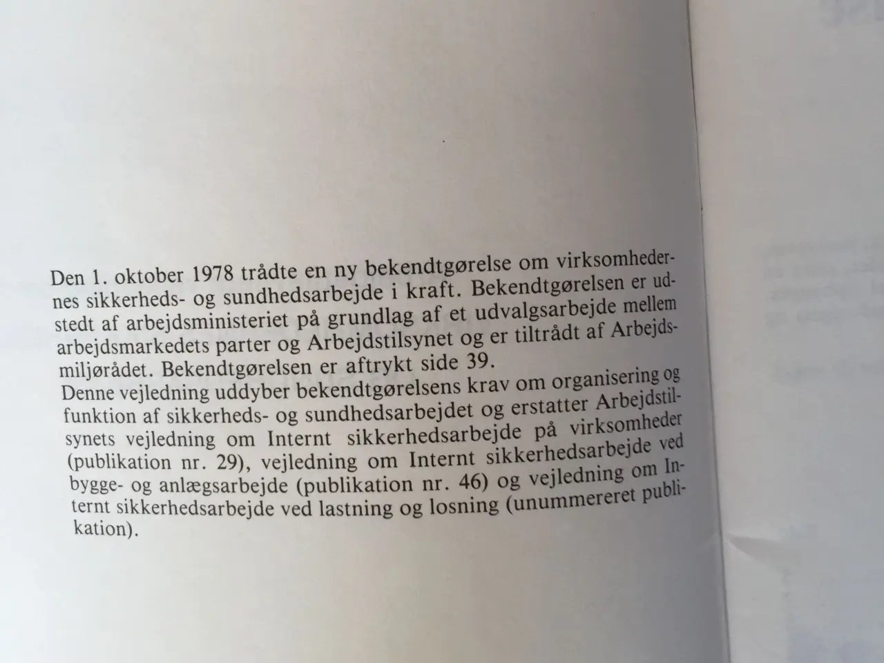 Billede 2 - Arbejdstilsynets vejledning 81/1978