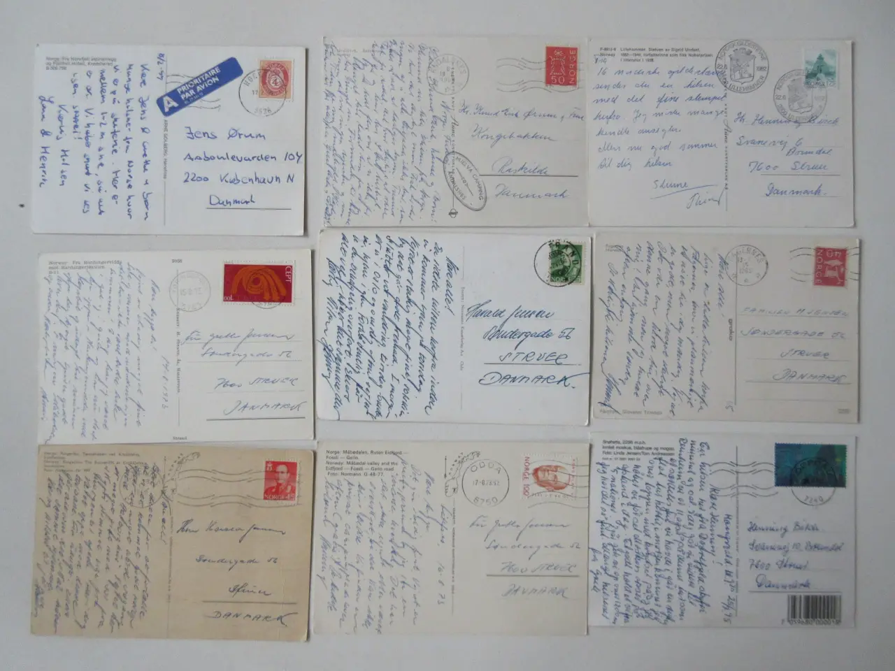 Billede 8 - Postkort fra Norge 37 brugte postkort 