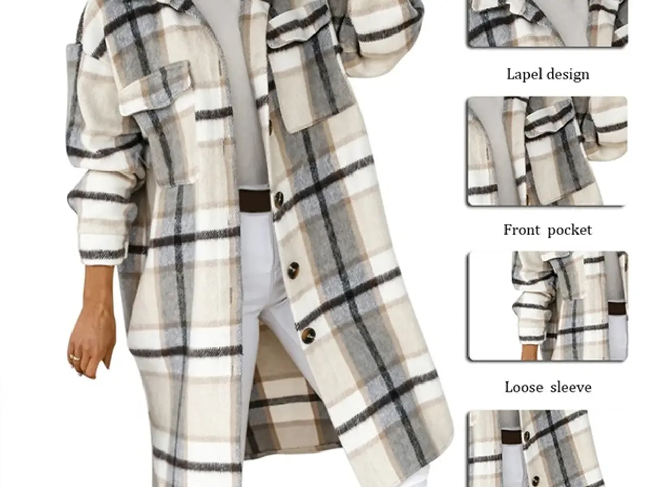 Billede 5 - Jakke-Fleece- Størrelse: Large(lang)