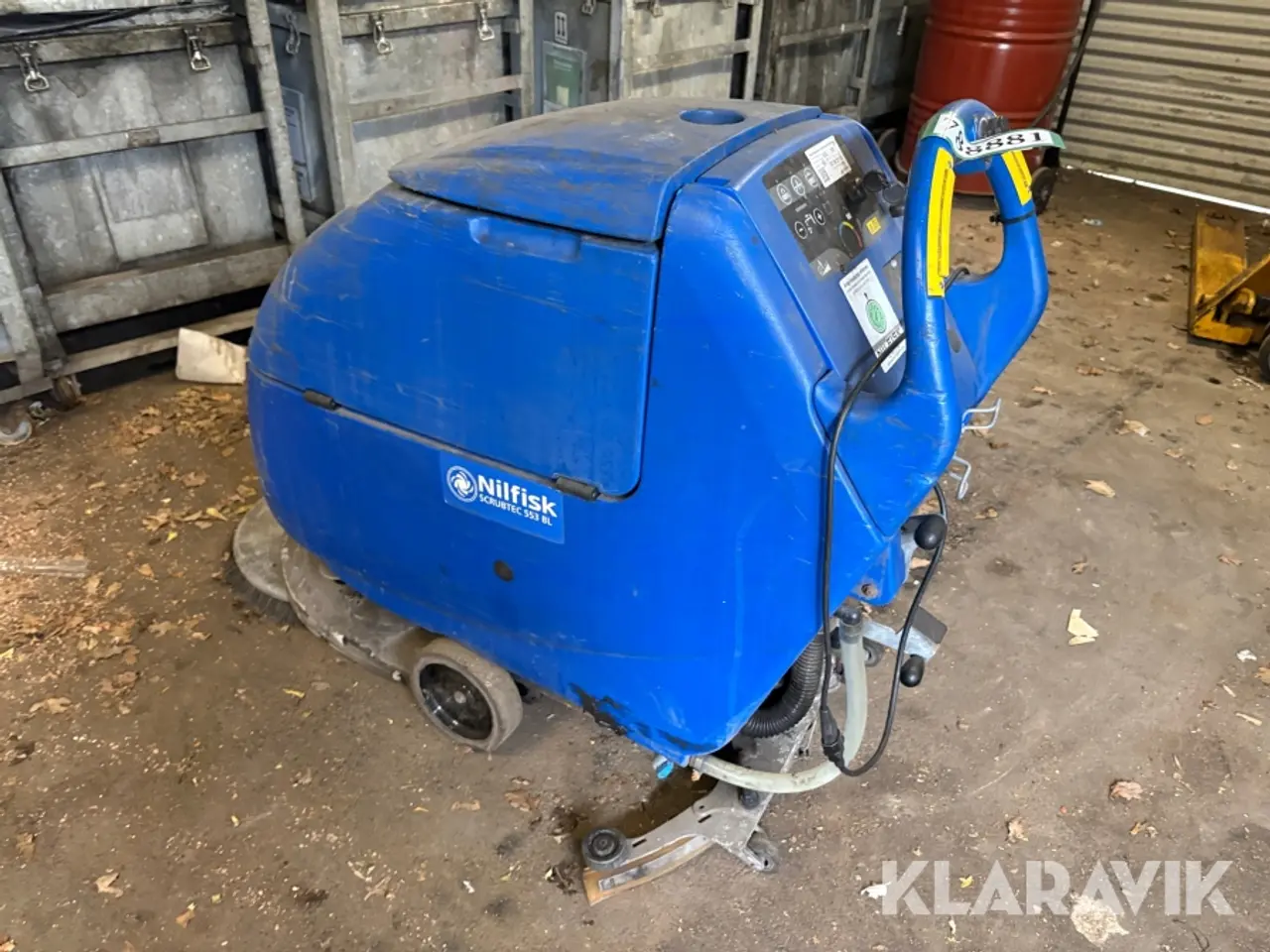 Billede 2 - Gulvvasker Nilfisk Scrubtec 553 BL