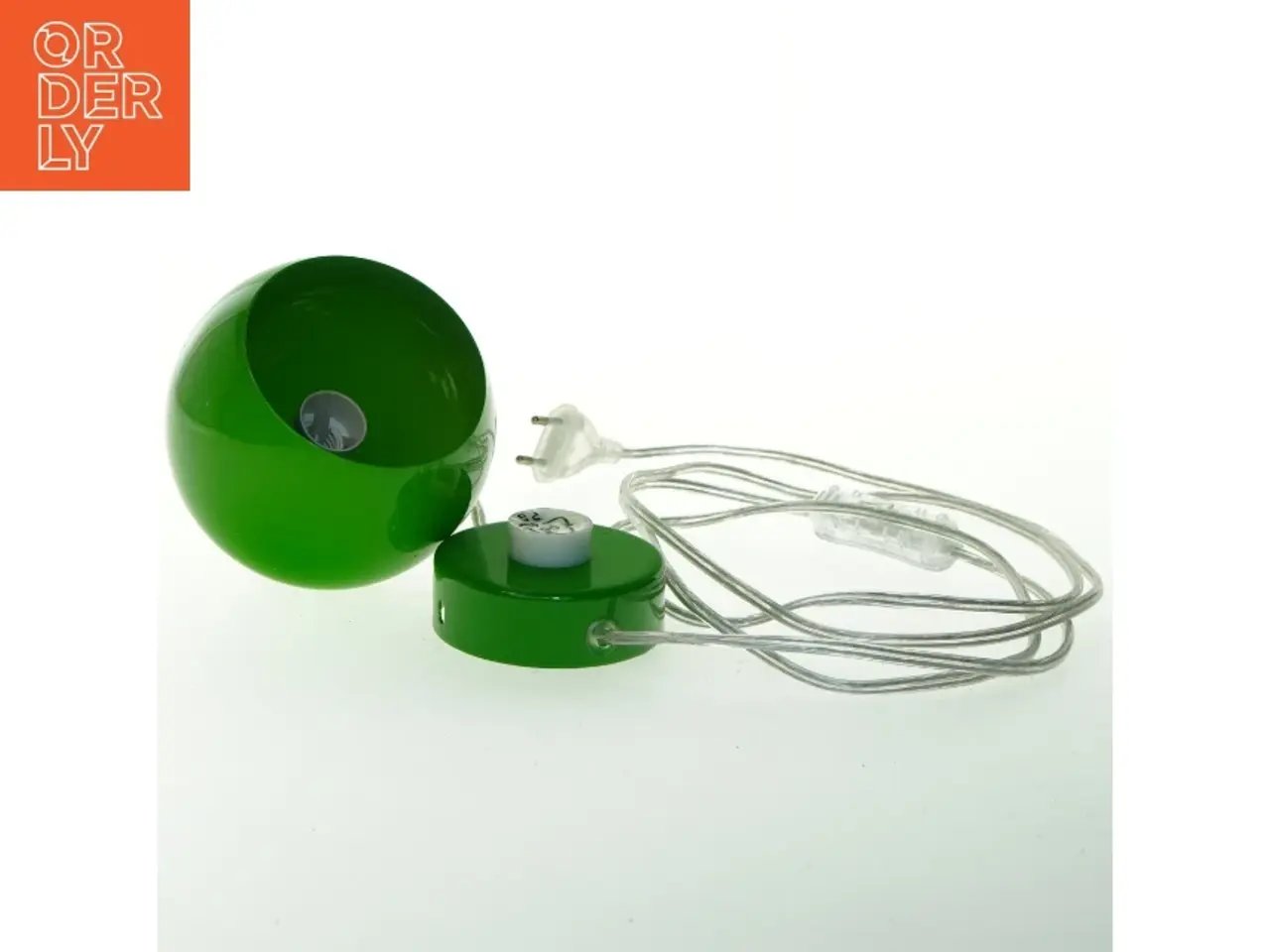 Billede 1 - Grøn lampe (str. 11x10 cm)