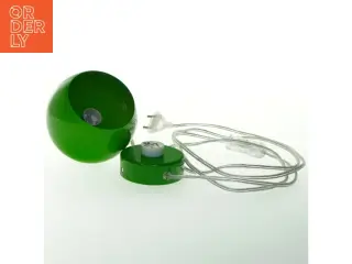Grøn lampe (str. 11x10 cm)