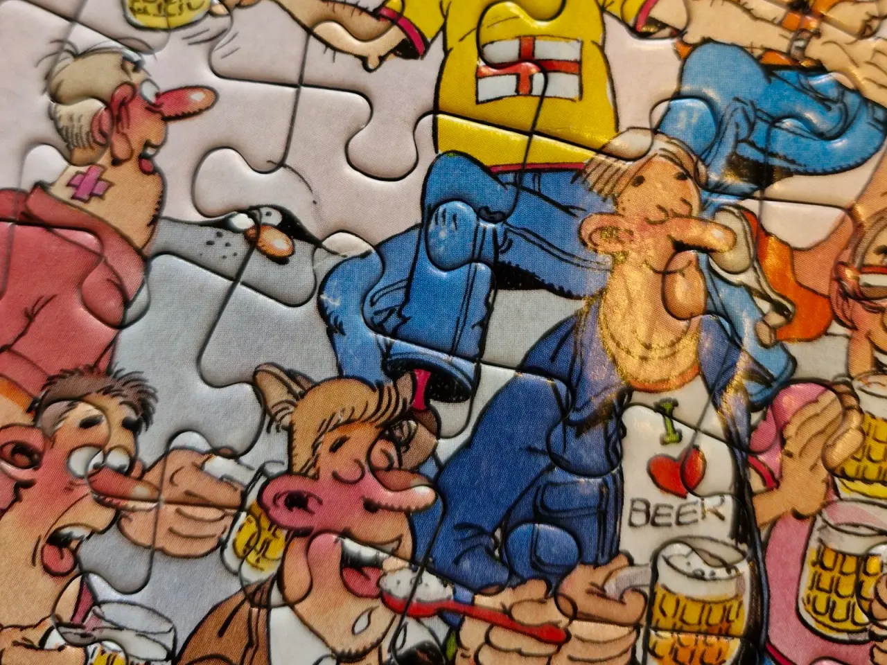 Billede 7 - Jan van Haasteren, Jumbo, German Beer Party, 500 s