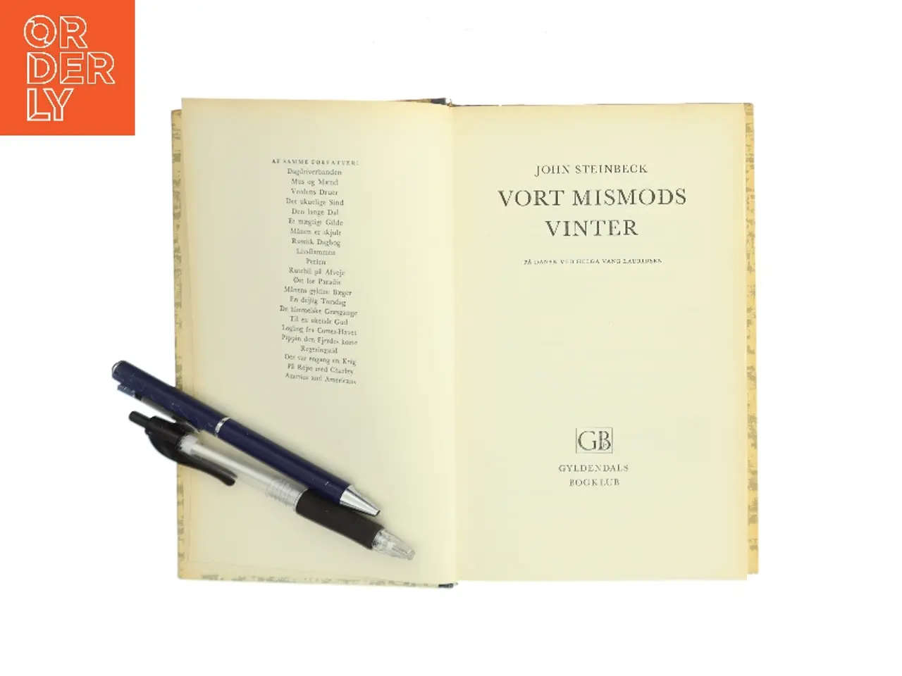Billede 1 - Vort mismods vinter af John Steinbeck (Bog)