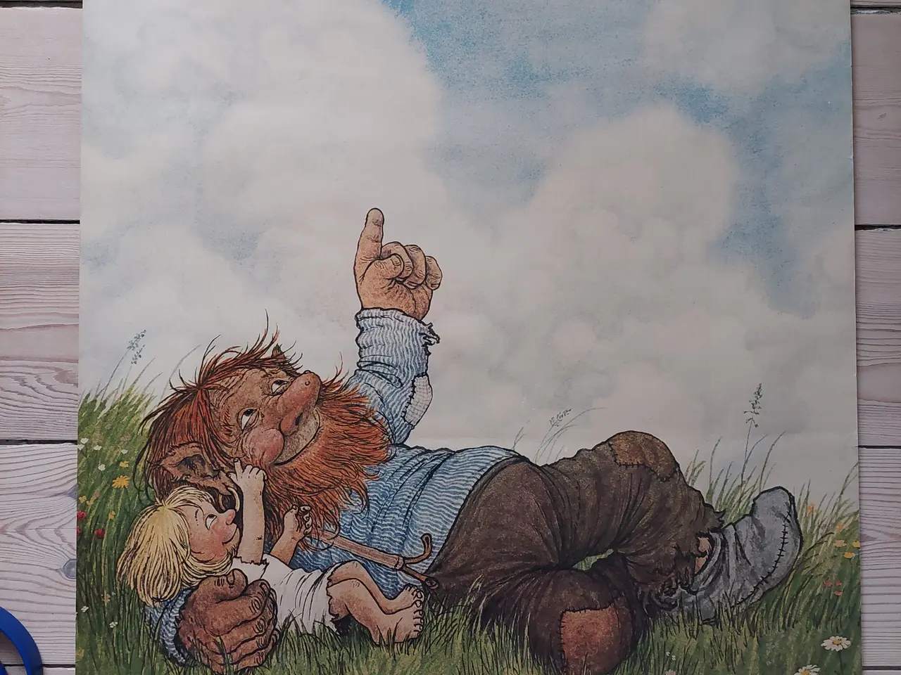 Billede 1 - Vintage Rolf Lidberg troldeplakat (1974)