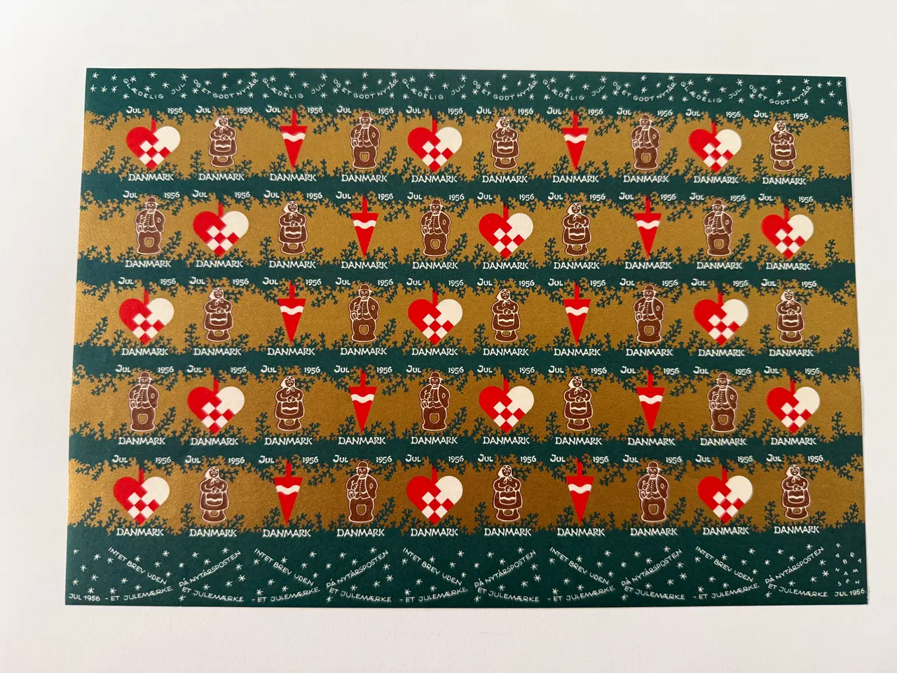 Billede 5 - Julemærkeark 1952-1959
