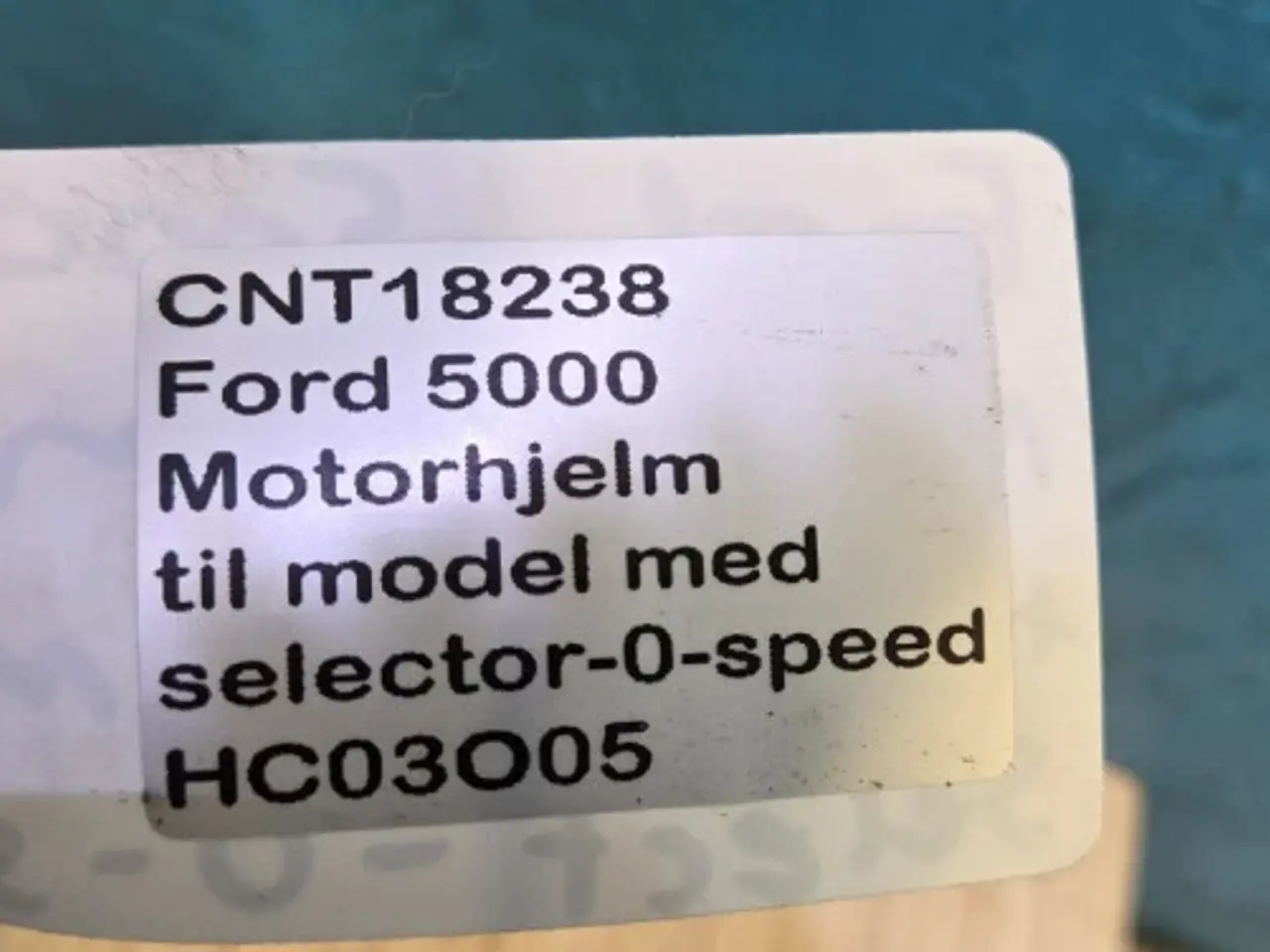 Billede 20 - Ford 5000 Select-O-Speed Motorhjelm