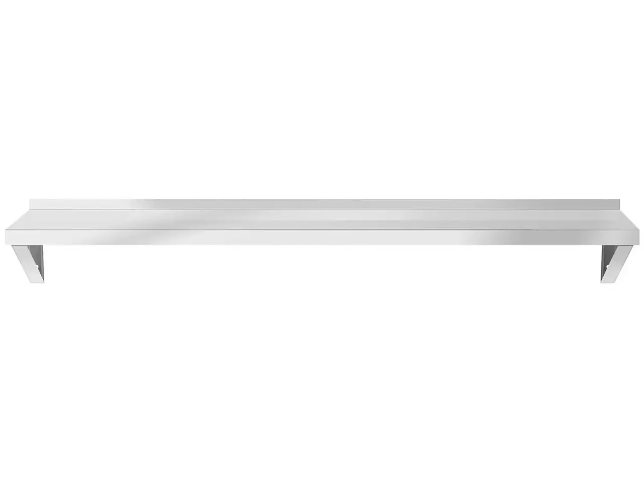 Billede 4 - Væghylde i Rustfrit Stål – 180 x 40 cm