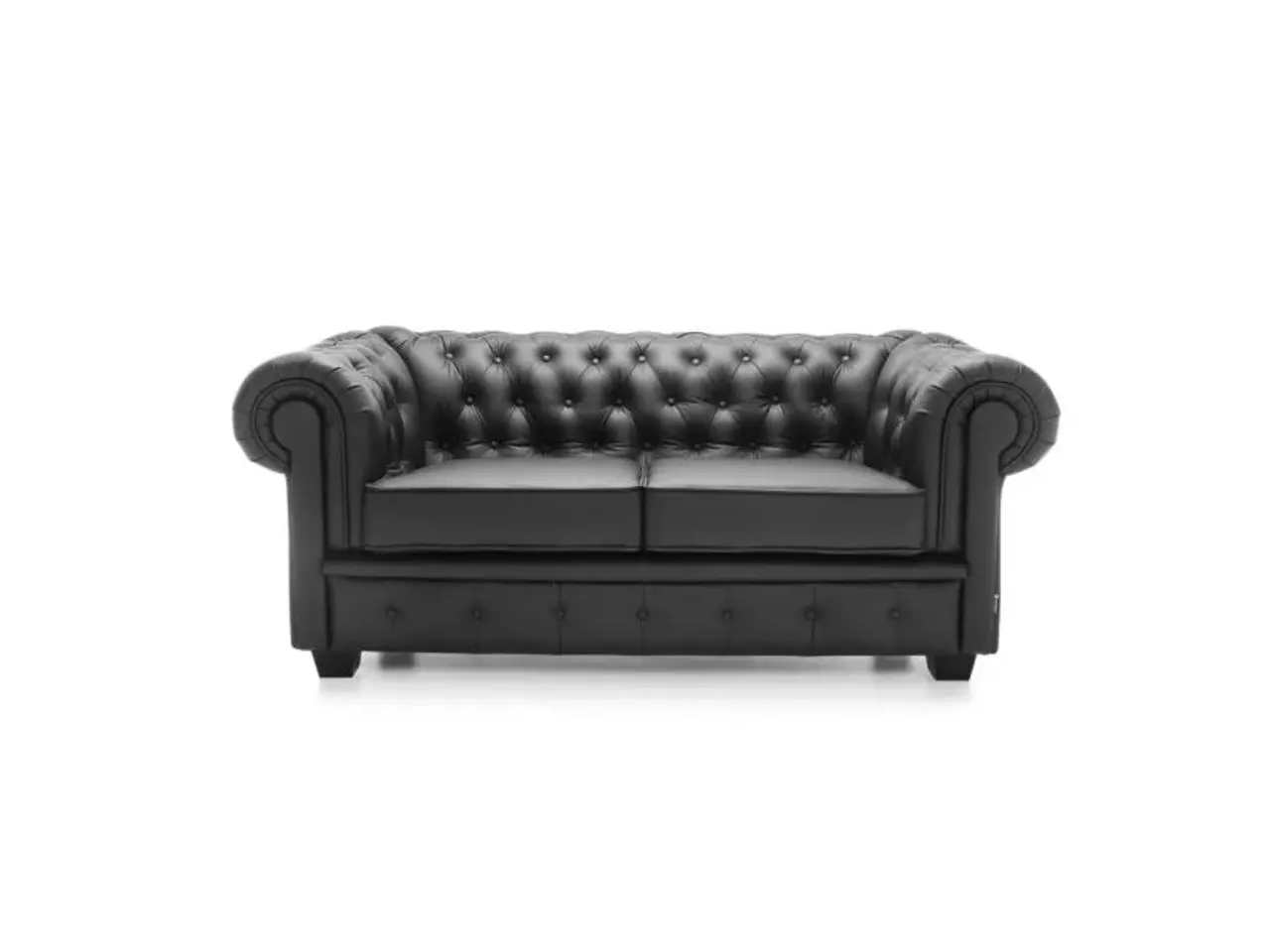 Billede 1 - Chesterfield Manchester 2 personers Lædersofa