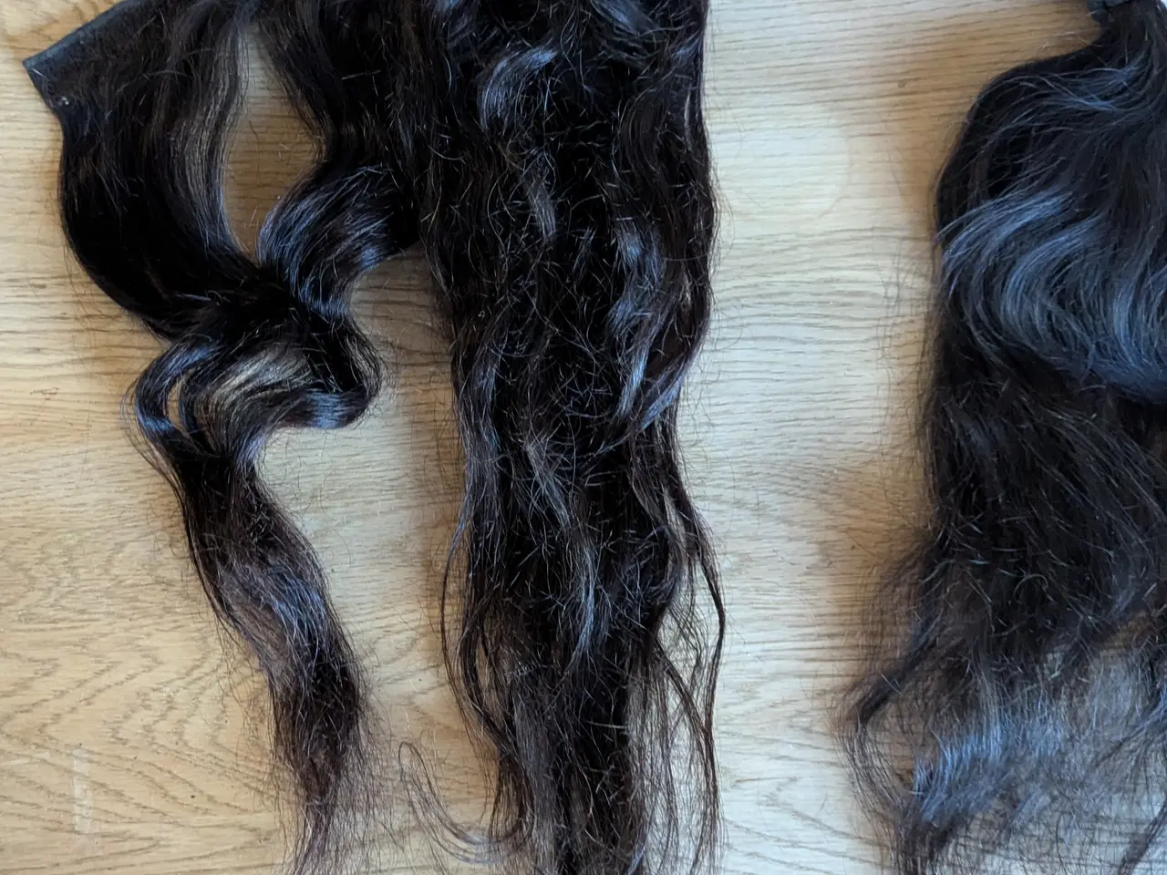 Billede 13 - Mørkebrun Human extensions.