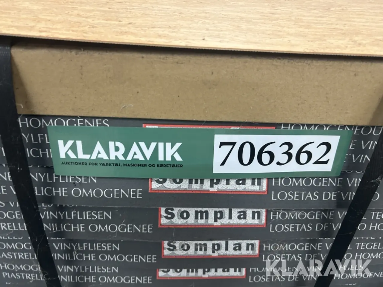 Billede 2 - Vinyl Tile Somplan 16 pakker, 144m2