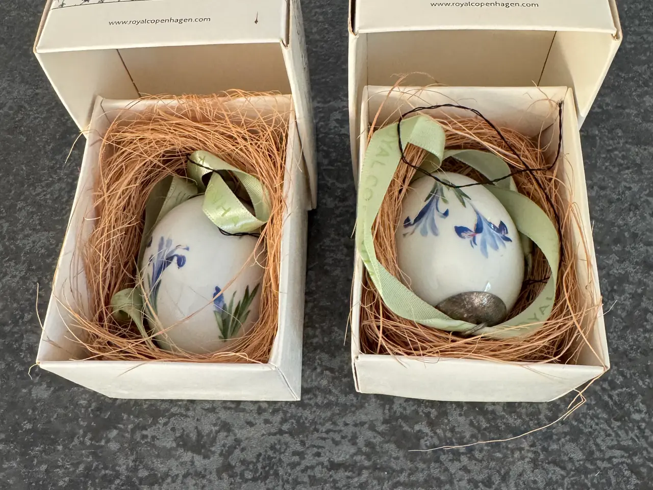 Billede 1 - Royal Copenhagen porcelæns påskeæg