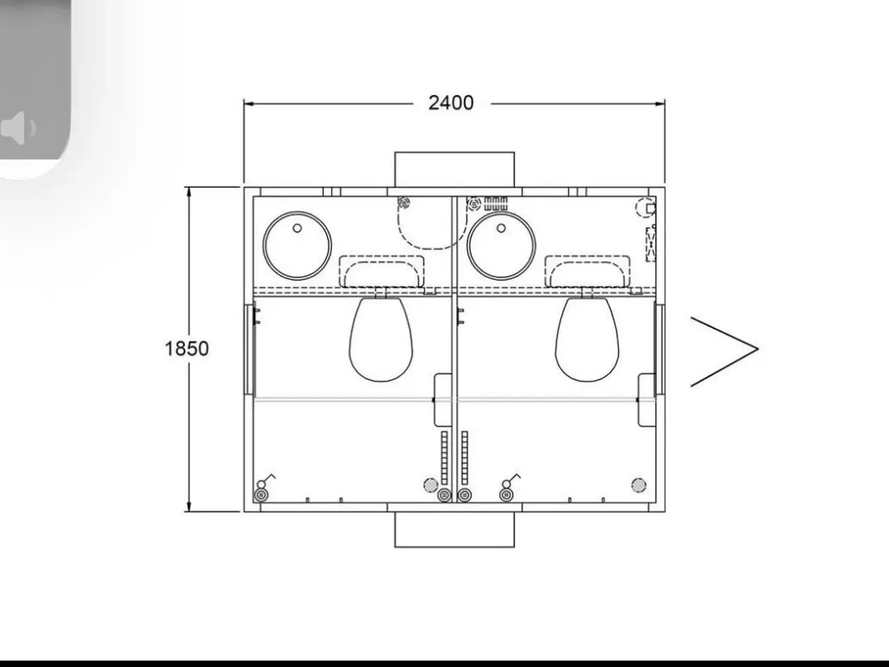 Billede 10 - Toiletvogne x 2 udlejes 