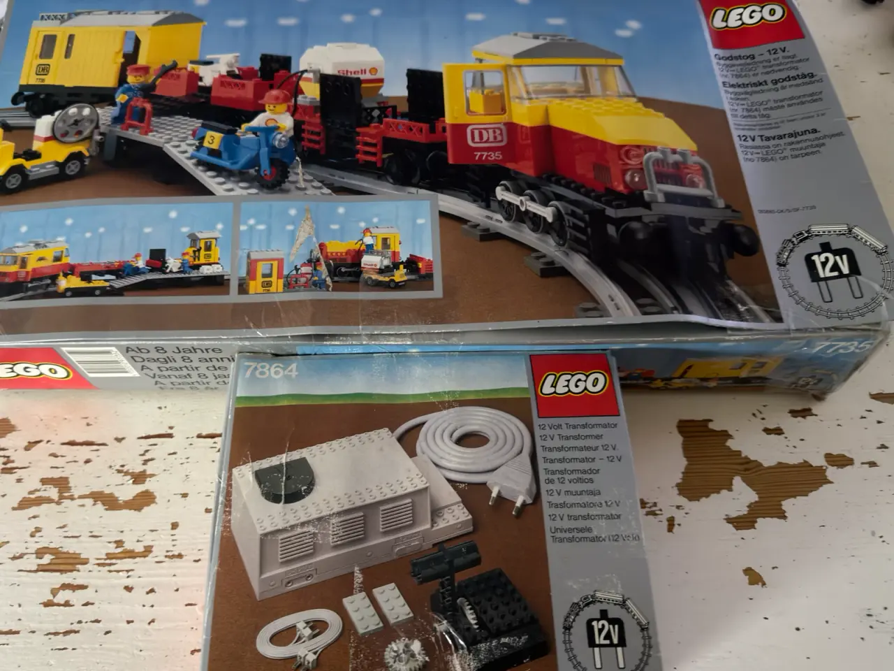 Billede 1 - Testet og virker! LEGO 12V Godstog 7735 + Transfor
