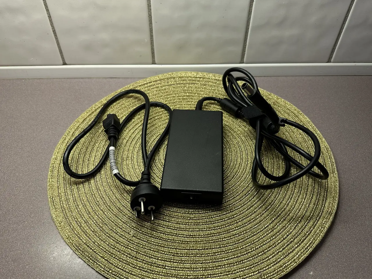 Billede 1 - HP computer oplader 120 Watt AC adapter 