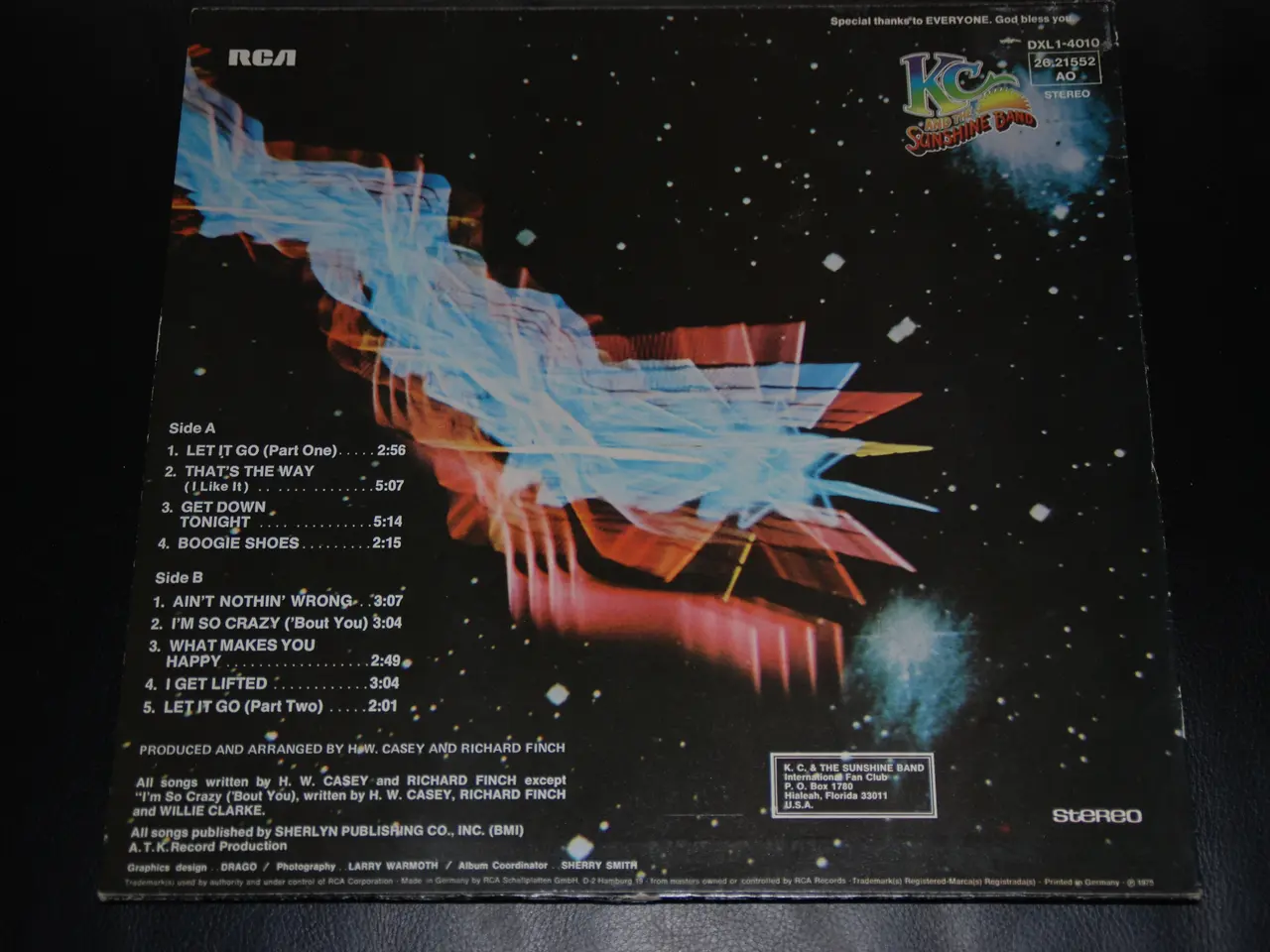 Billede 2 - 4 stk. lp - KC and the Sunshine Band