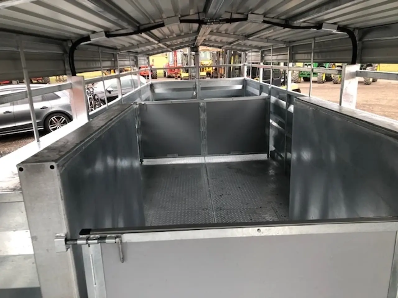 Billede 1 - NOC Agro Grisevogn med højdeløft V10250 GALVANISERET.
