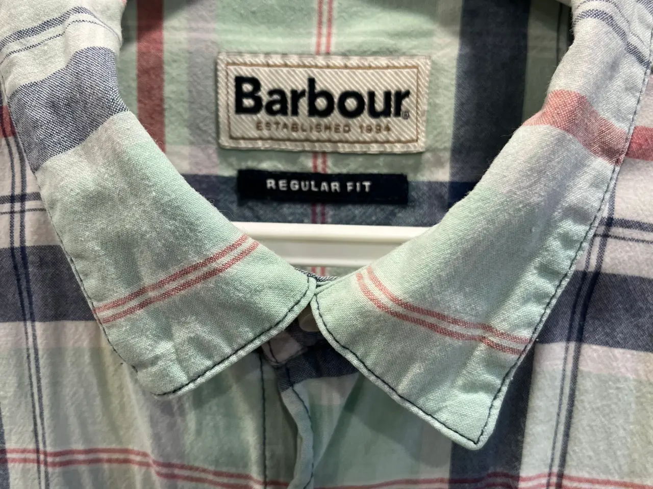 Billede 1 - Kortærmet Barbour skjorte 