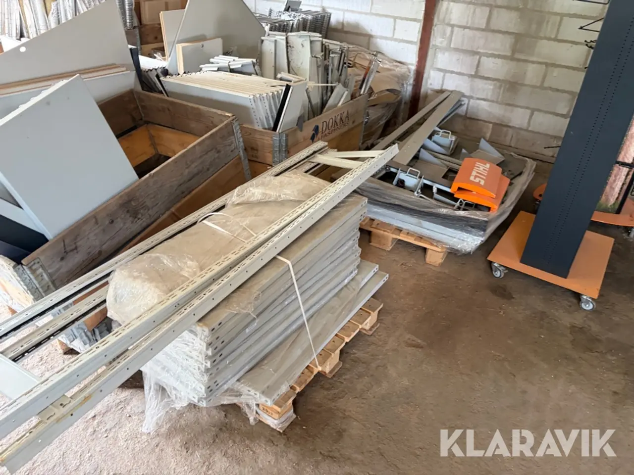 Billede 8 - Blandet lagerreoler 8 paller