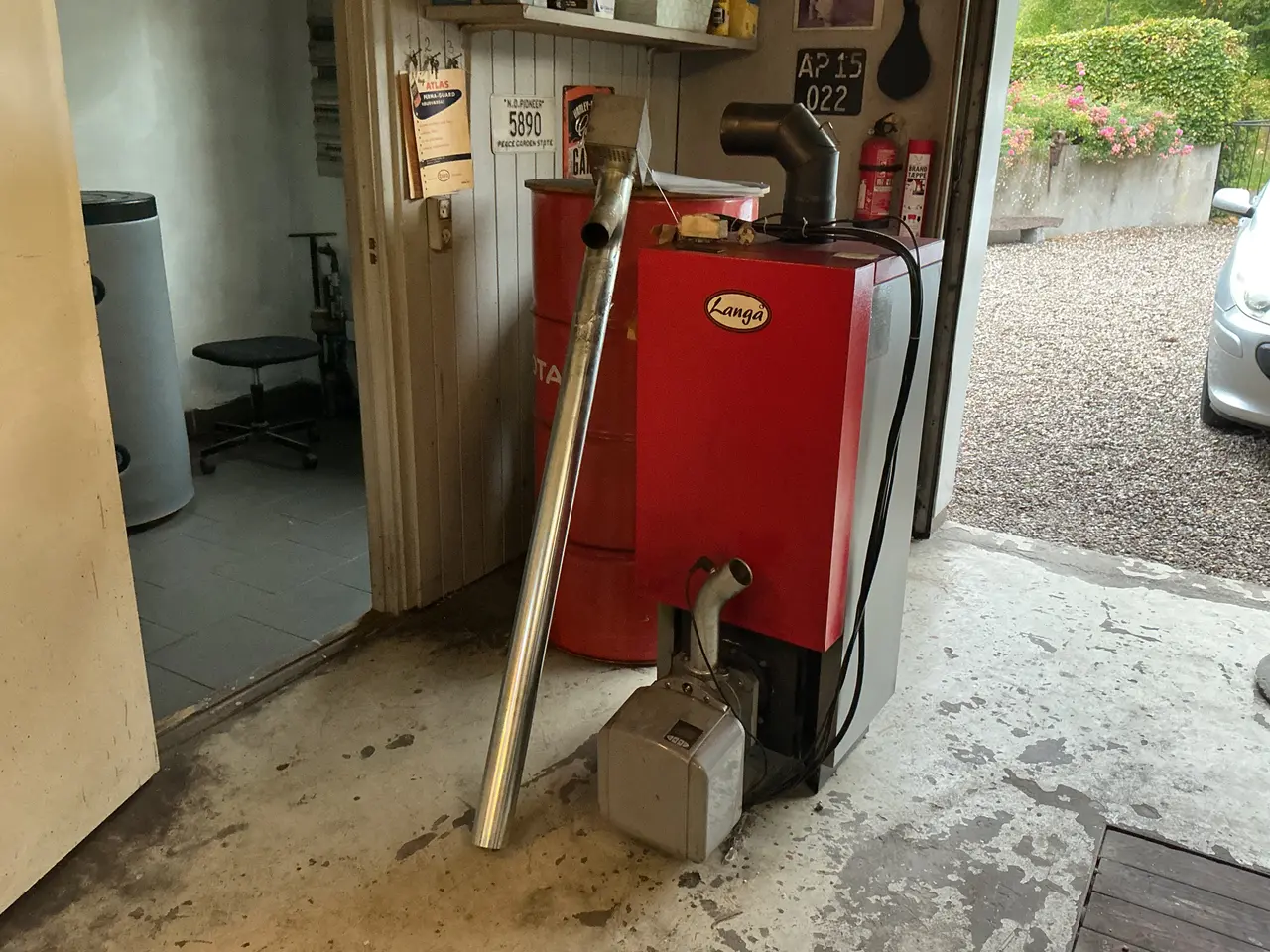 Billede 1 - Pillefyr 15kw ikke brugt ret meget kun 3 vintre