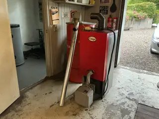Pillefyr 15kw ikke brugt ret meget kun 3 vintre