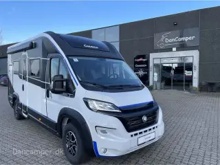 2024 - Chausson X650 Exclusive line TILBUDSPRIS 1.019.900,- SPAR kr. 50.000,- Camper med stor Lounge og siddegruppe, 9-trins automatgear, sænkeseng, stor garage, specialfælge, Artic, Connect- og X-tilbehørspakke ,