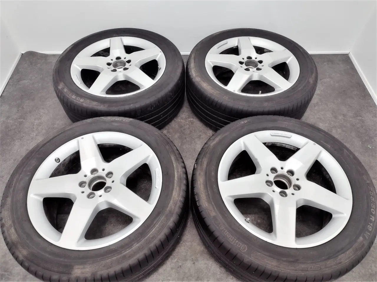 Billede 5 - 5x112 19" ET59 AMG US sommersæt inkl. TPMS