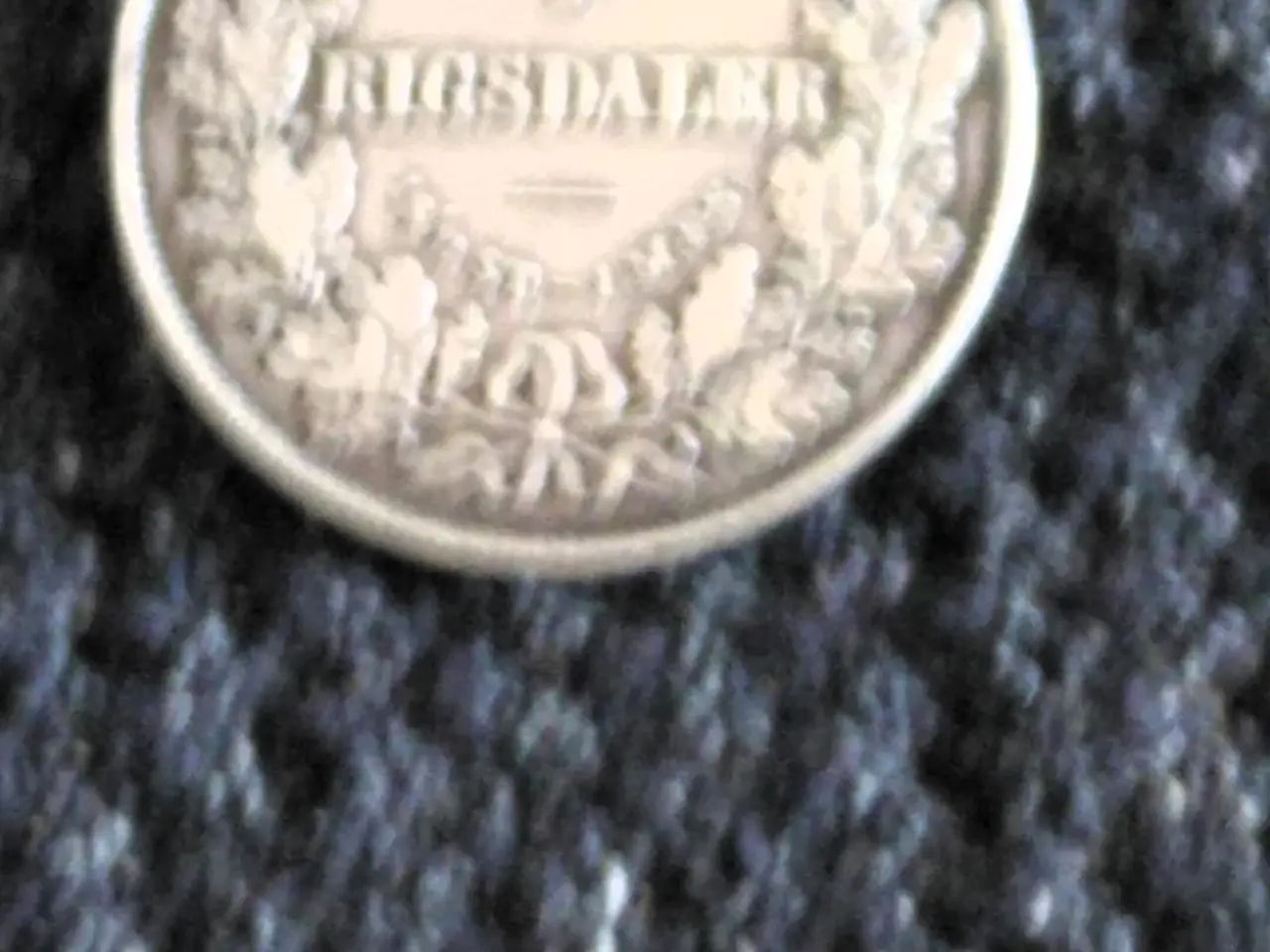 Billede 1 - Danmark, 1854, 1 rigsdaler i sølv. 
