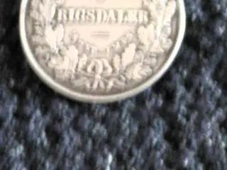 Danmark, 1854, 1 rigsdaler i sølv.
