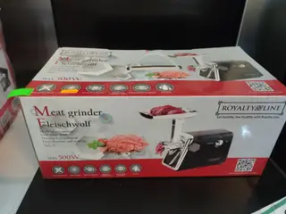 Kødhakker, ubrugt Elektrisk