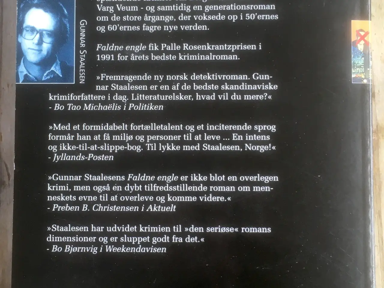 Billede 2 - Faldne engle, Gunnar Staalesen, genre: krimi