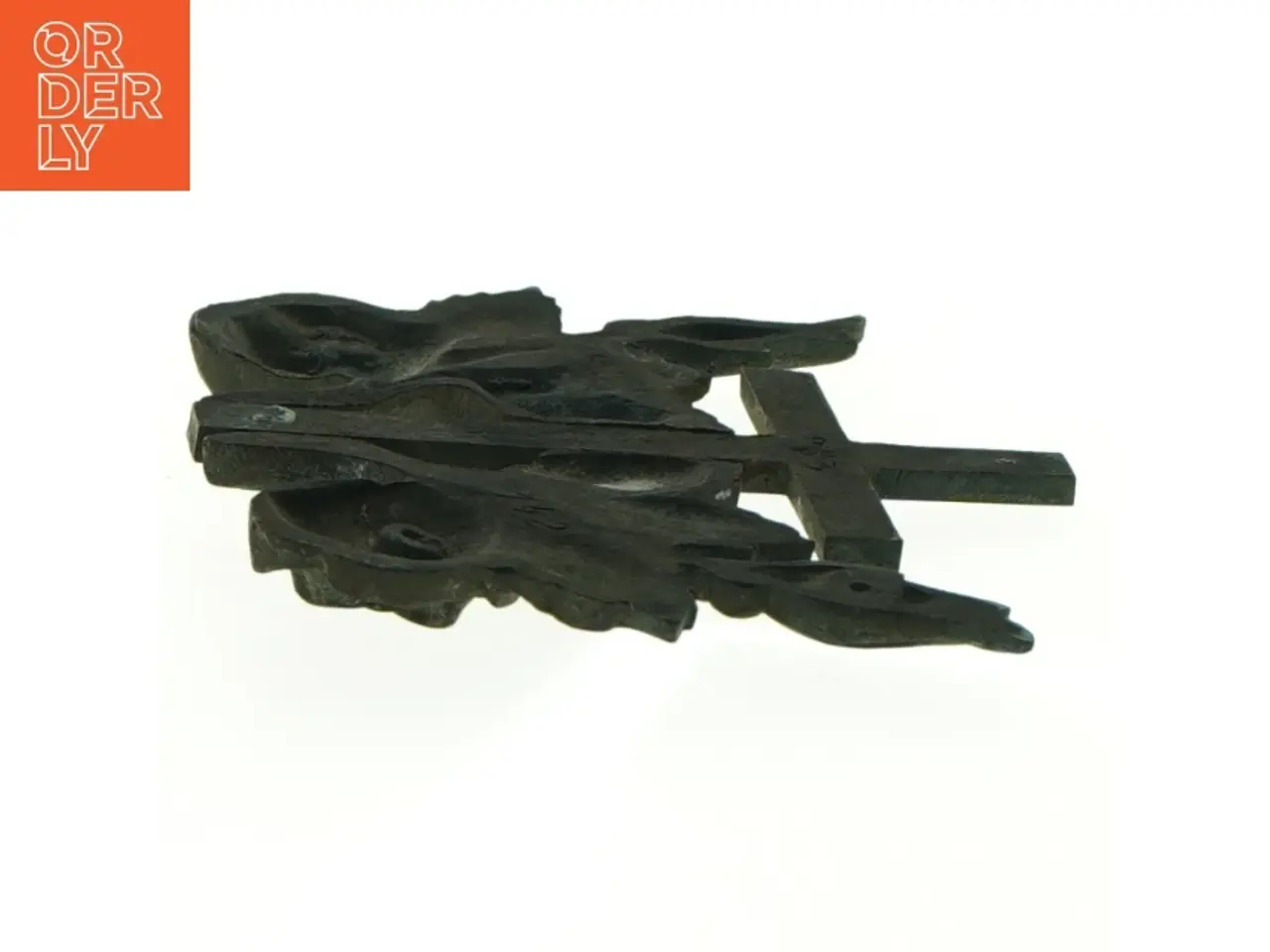 Billede 4 - Jernkors med roser (str. 10 x 11 cm)