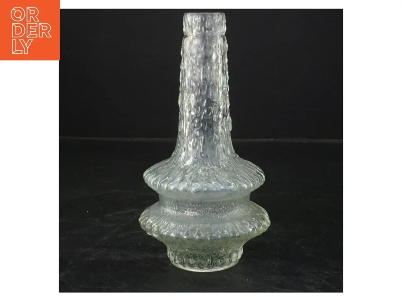 Billede 1 - Vintage glasvase af Timo Sarpaneva for Iittala(str. 18x10 cm)