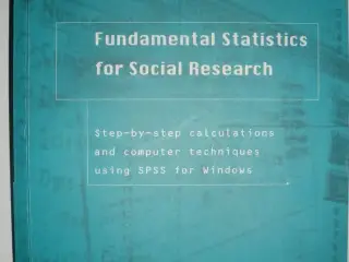 Fundamental Statistics for Social Research