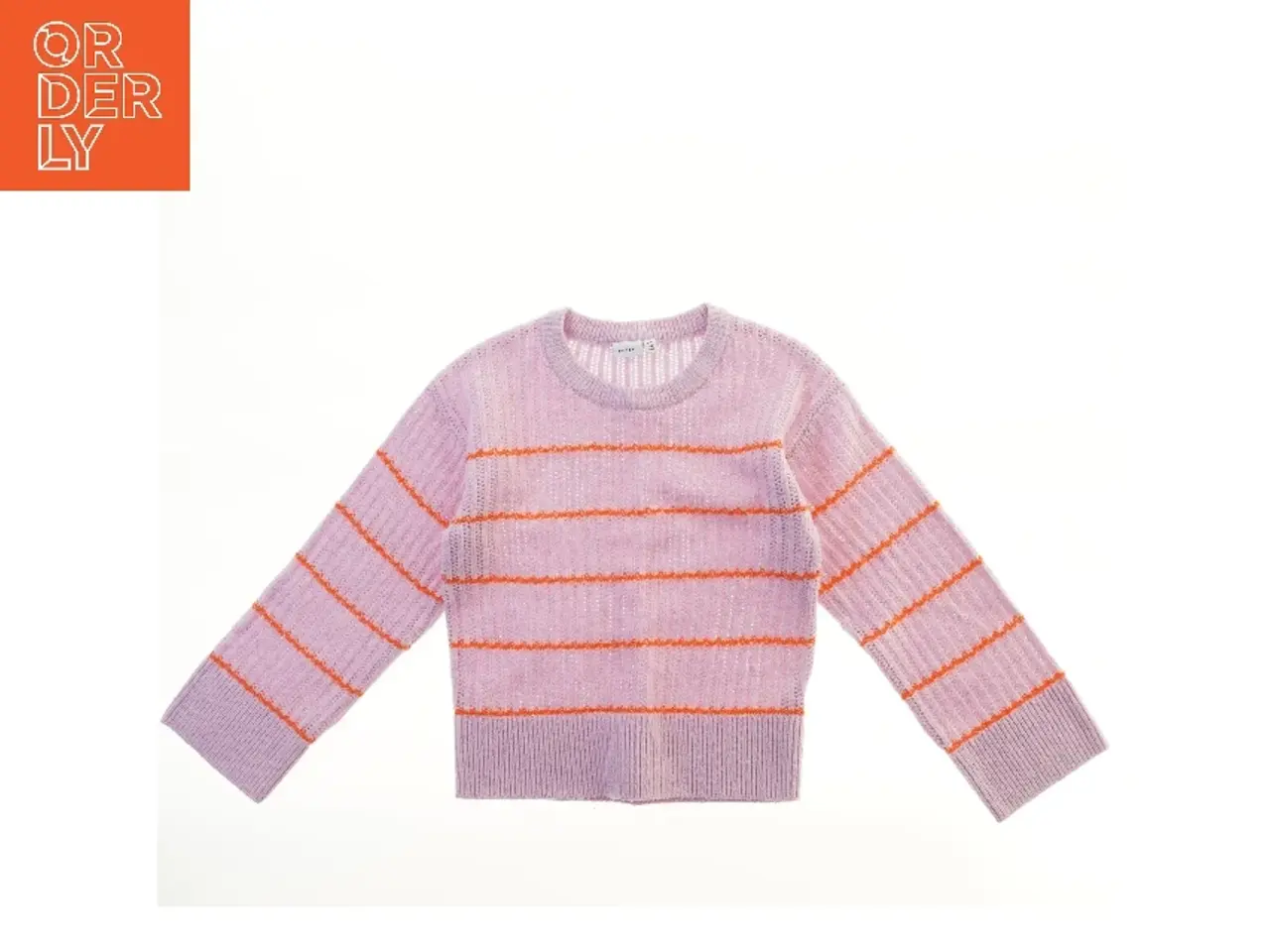 Billede 1 - Strikket bluse med striber fra Name It (str. 140)
