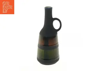 Keramisk vase med håndtag (str. 18 cm)