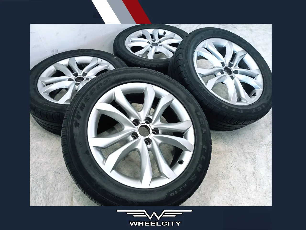 Billede 1 - 5x112 19" ET37 nav 66,5ø AUDI vintersæt