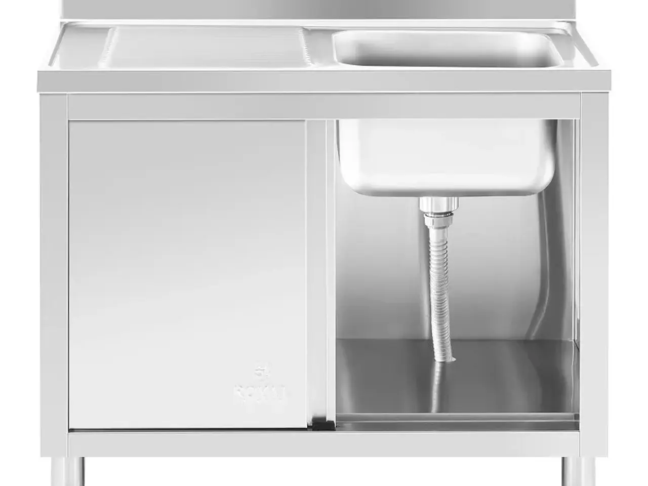 Billede 3 -  Køkkenvask stål – 400 x 400 x 240 mm