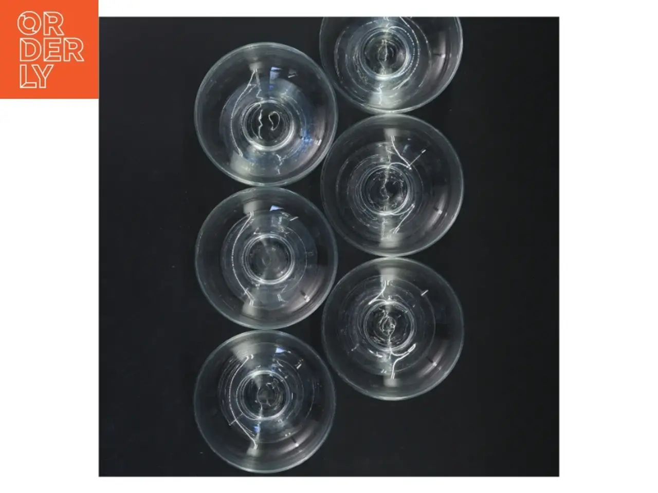 Billede 2 - Sæt med 6 glas serveringsskåle (str. 8x11 cm)