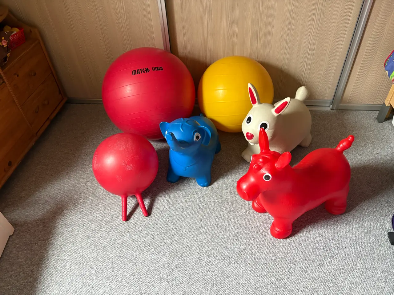 Billede 2 - Gode plastik dyr og bolde