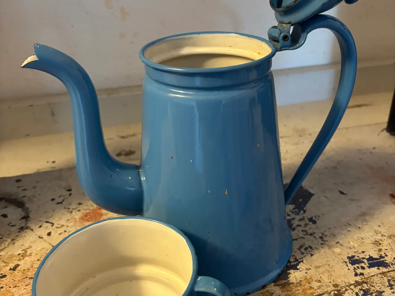 Billede 4 - Madam Blå retro kaffekander