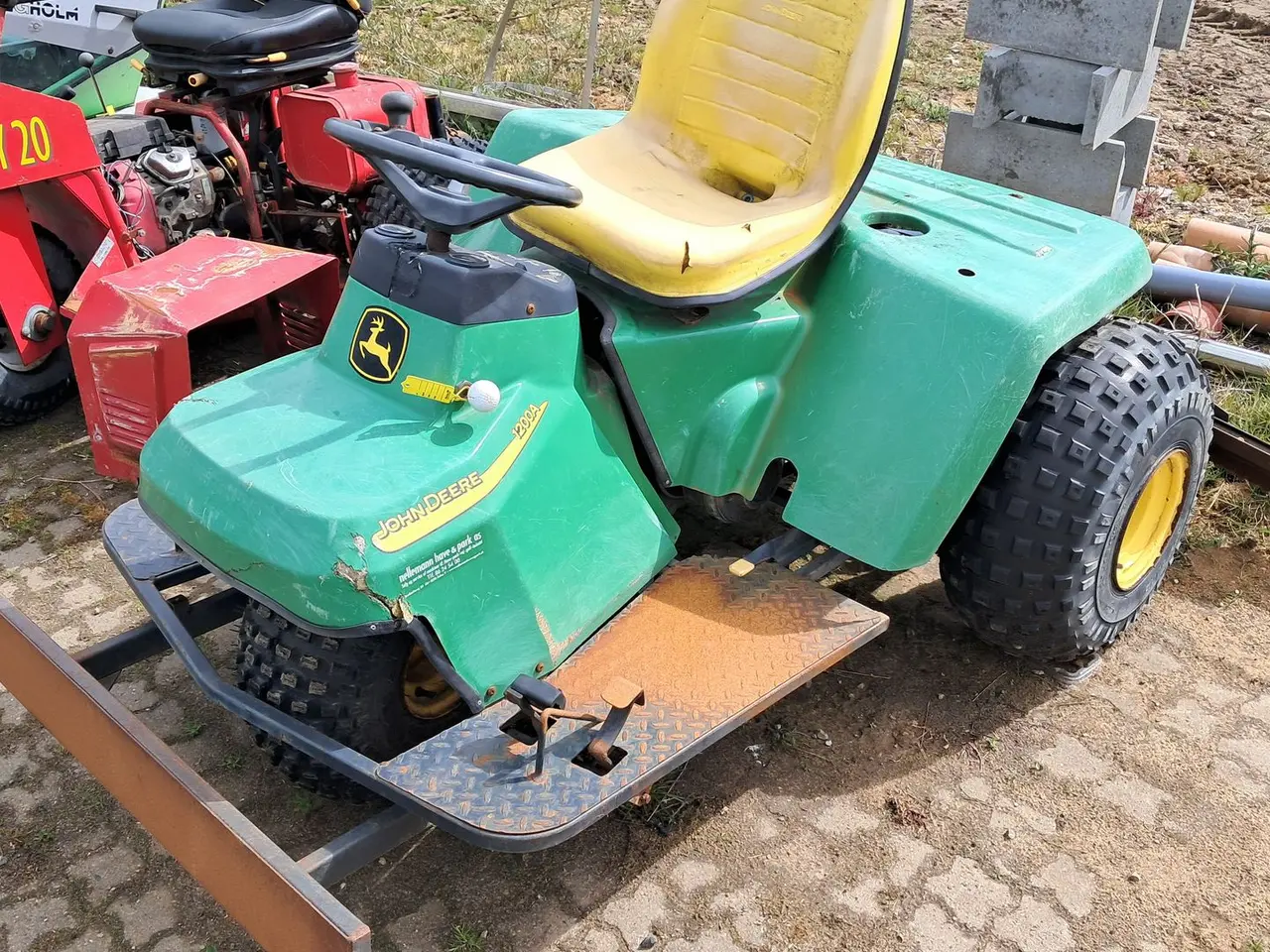 Billede 2 - John Deere 1200A Bunker Rake