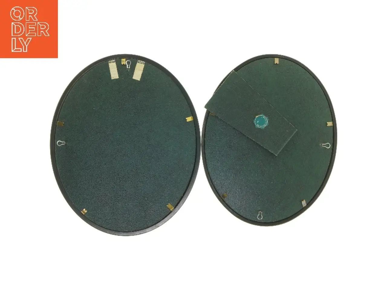 Billede 3 - Oval billedrammer 2 stk (str. 29,5 & 28 cm)