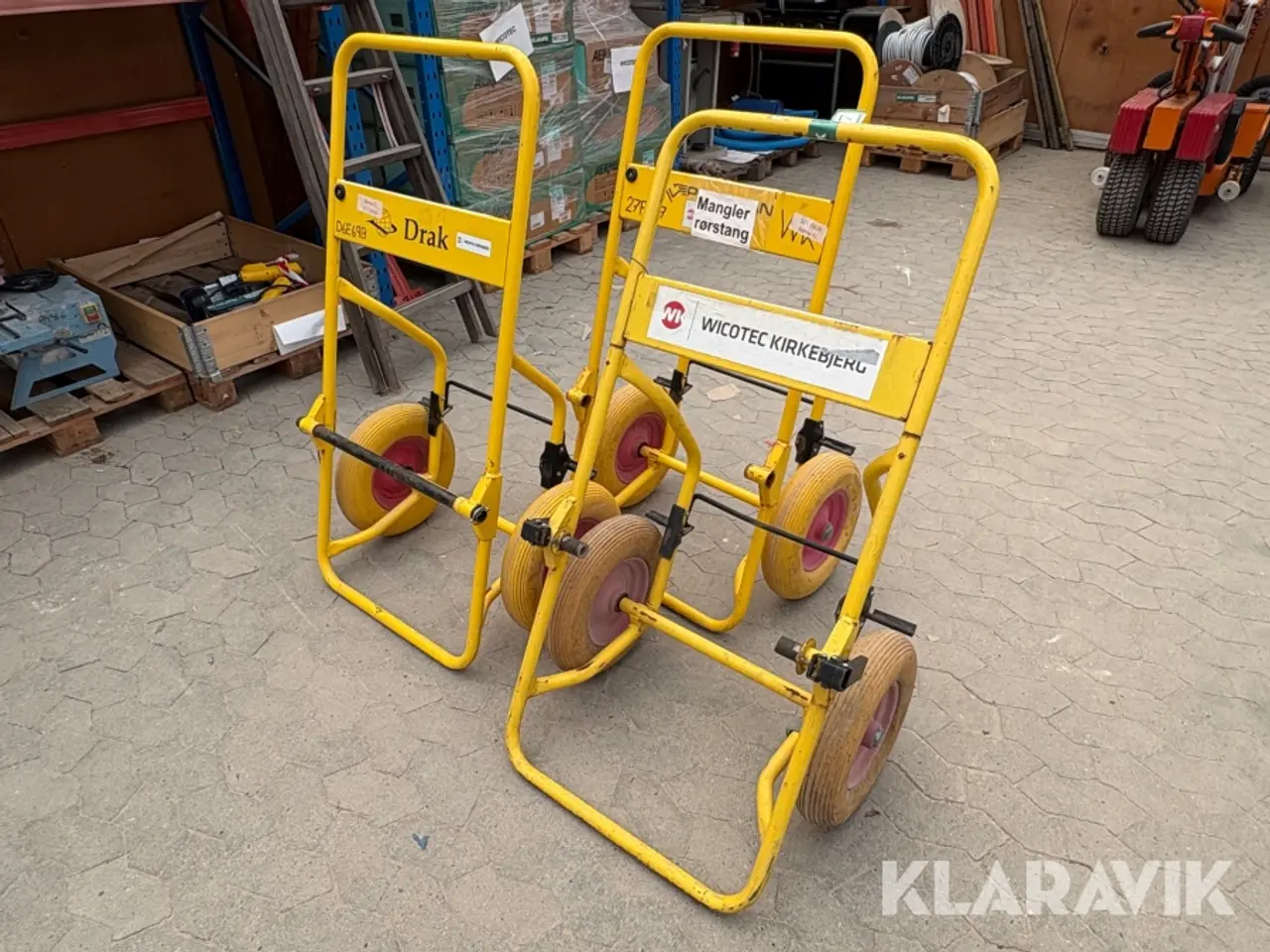 Billede 1 - Kabeltromle vogn - 3 styk