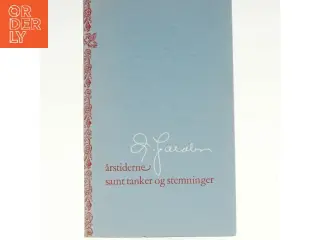 årstiderne samt tanker og stemning