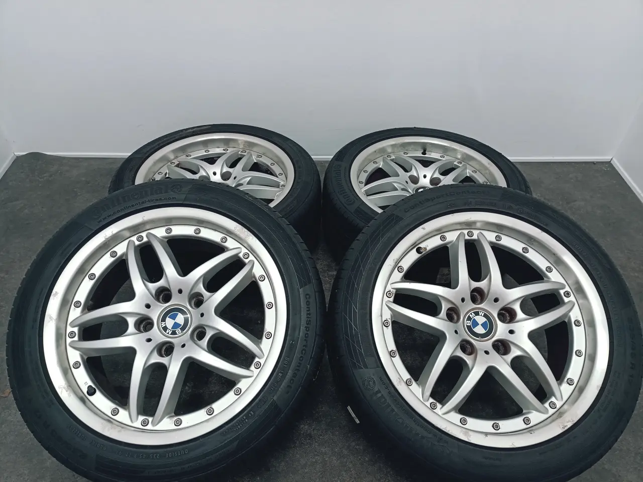 Billede 3 - 5x120 17" ET20 nav 74,1ø BMW style-71 splitfælge